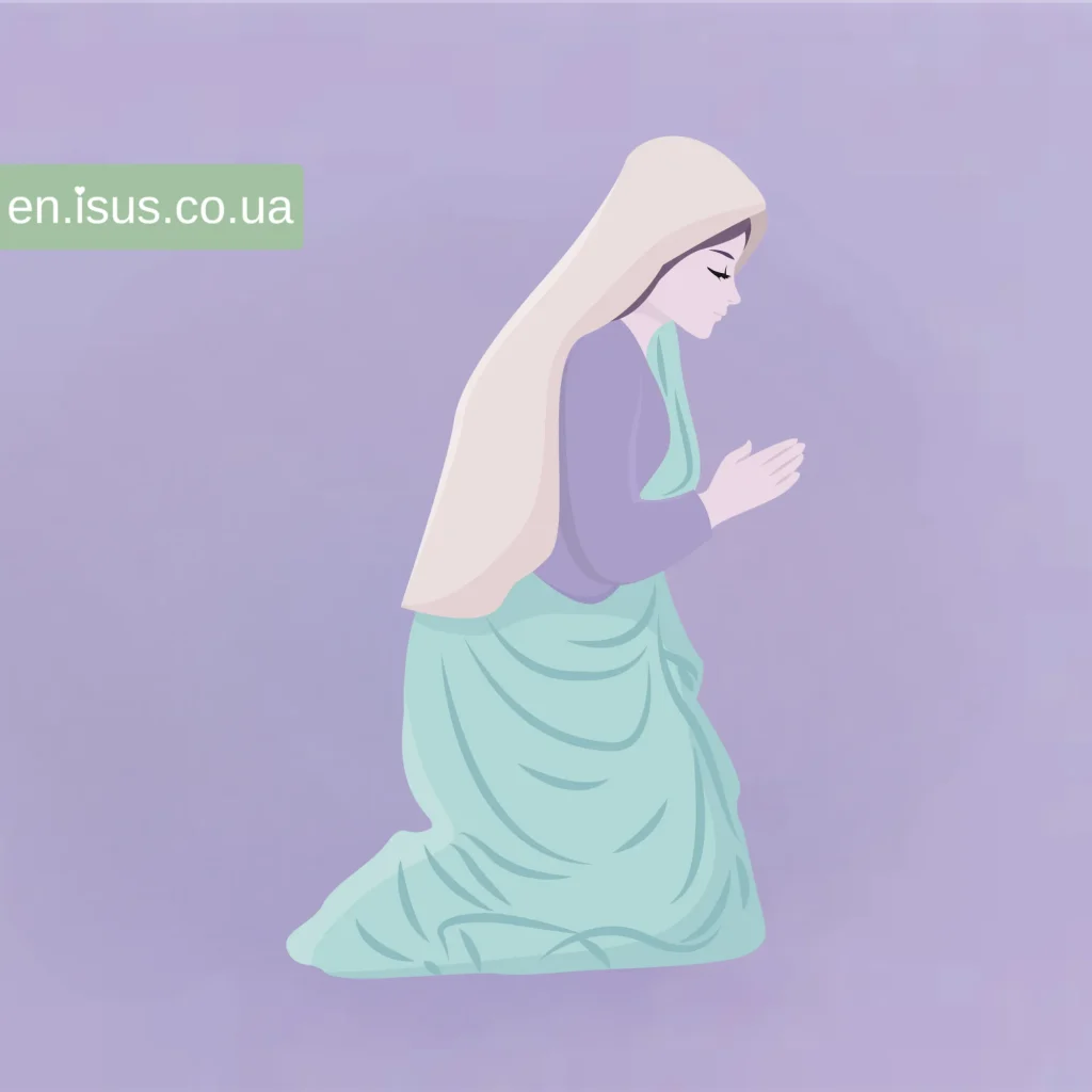 woman pray result