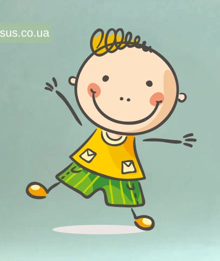 Happy boy. Jesus Christ is Love