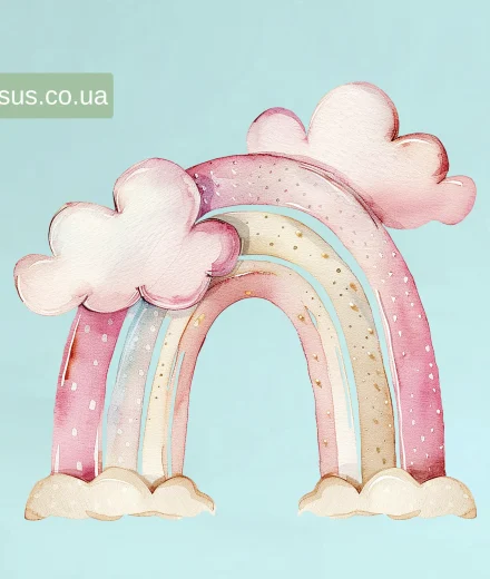 Rainbow. Jesus Christ is Love